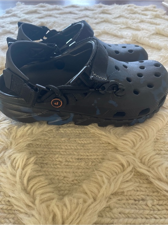 Crocs X Post Malone edition size 7 M 9 W blue camo main image 5